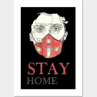 Stay home - Corona Posters and Art